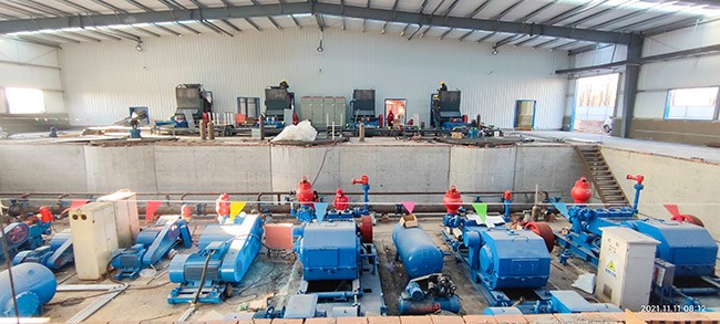 常村煤礦2311工作面離層區充填開采項目制漿系統（防滅火灌漿站系統設備）項目案例