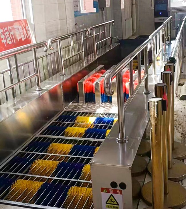 煤礦全自動洗靴機裝置HTXX16-1項目案例