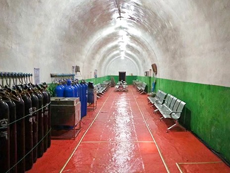 煤礦井下避難硐室系統